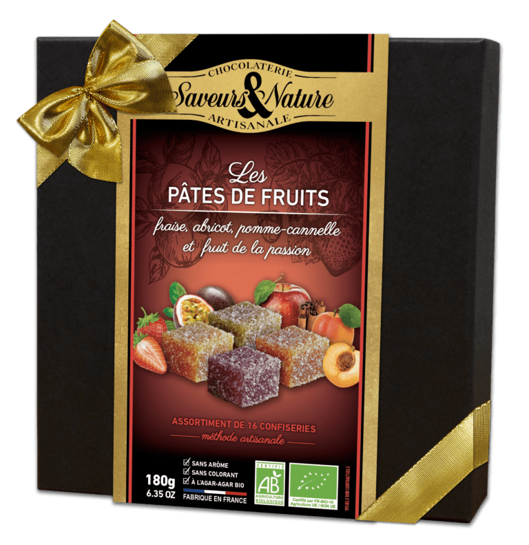 Pâtes de fruits assortiment Approbio